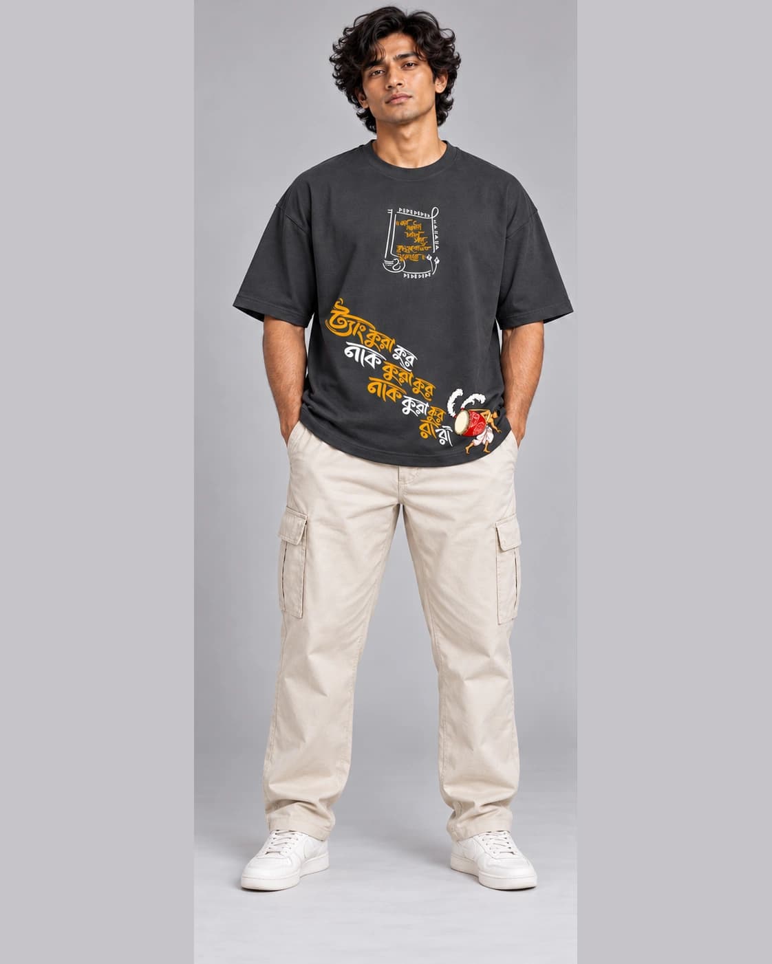 Dhaak · Charcoal Grey
