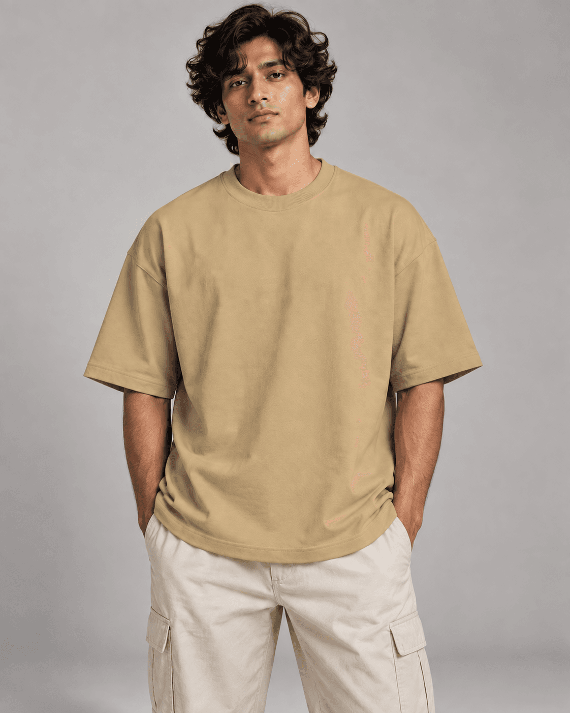 Solid Sand Beige