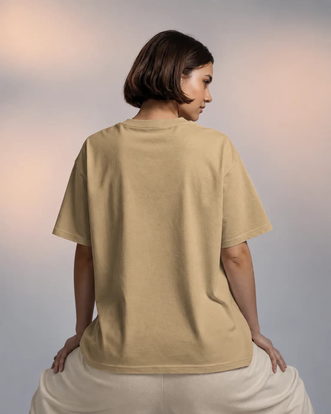 Solid Sand Beige view 8