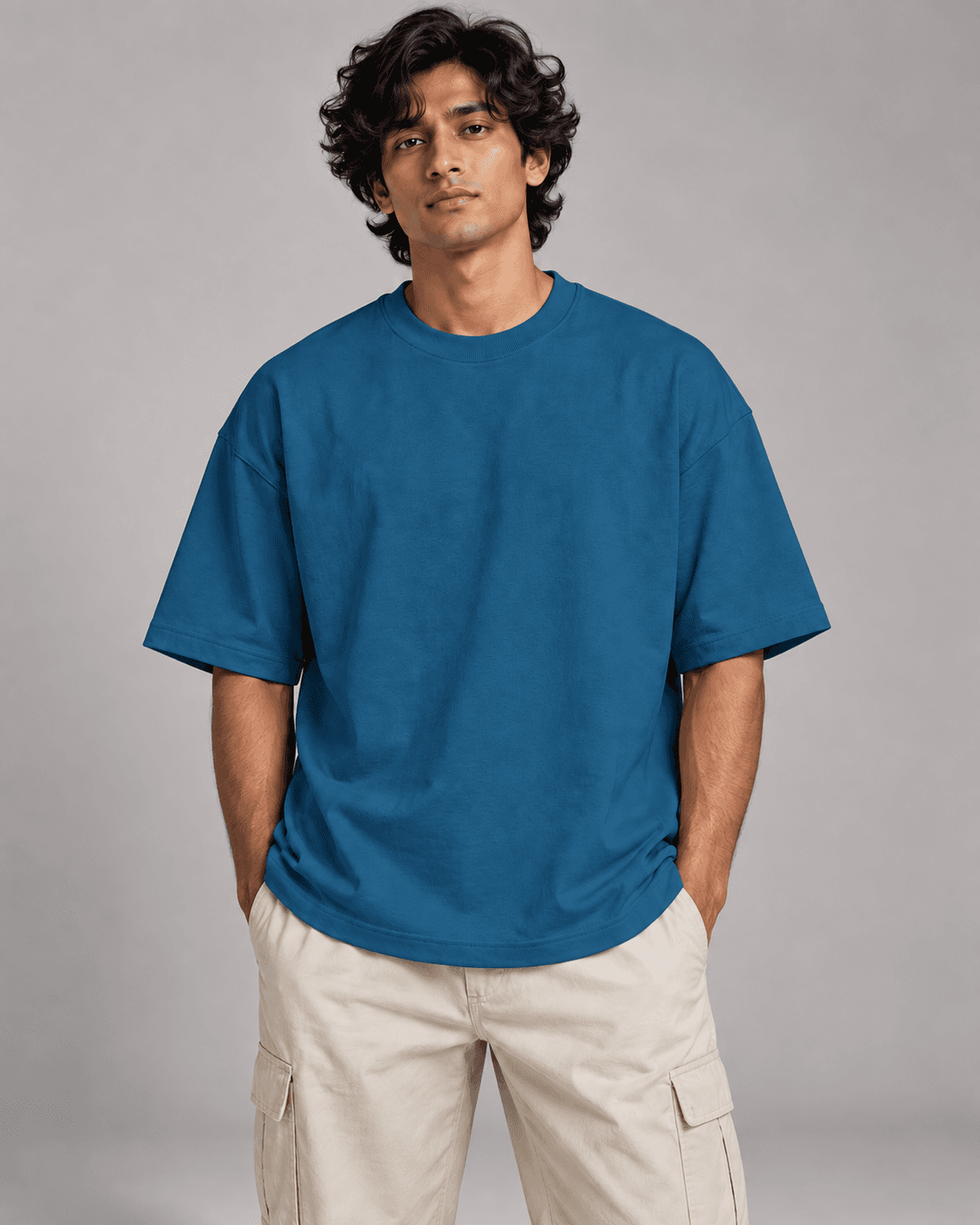 Solid Teal Blue