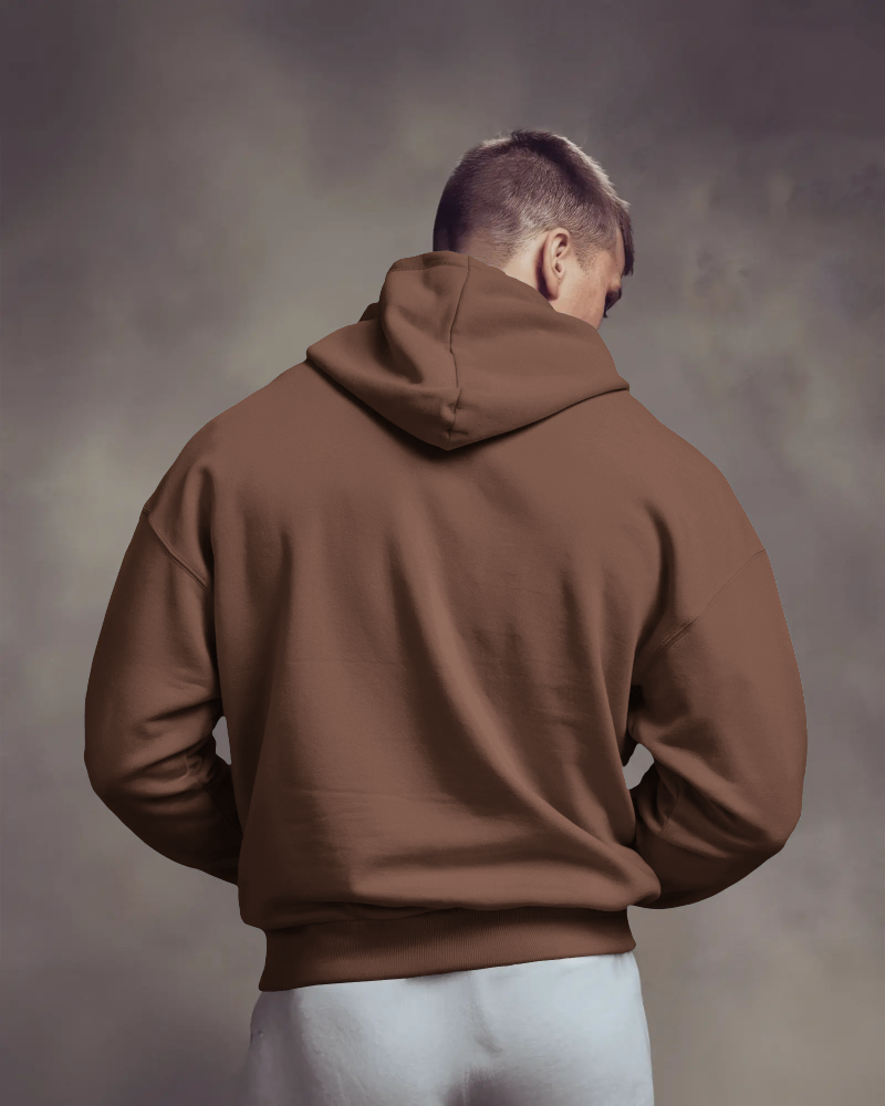 Cocoa Core Heavyweight Hoodie | 100% Fleece Cotton | 350 GSM