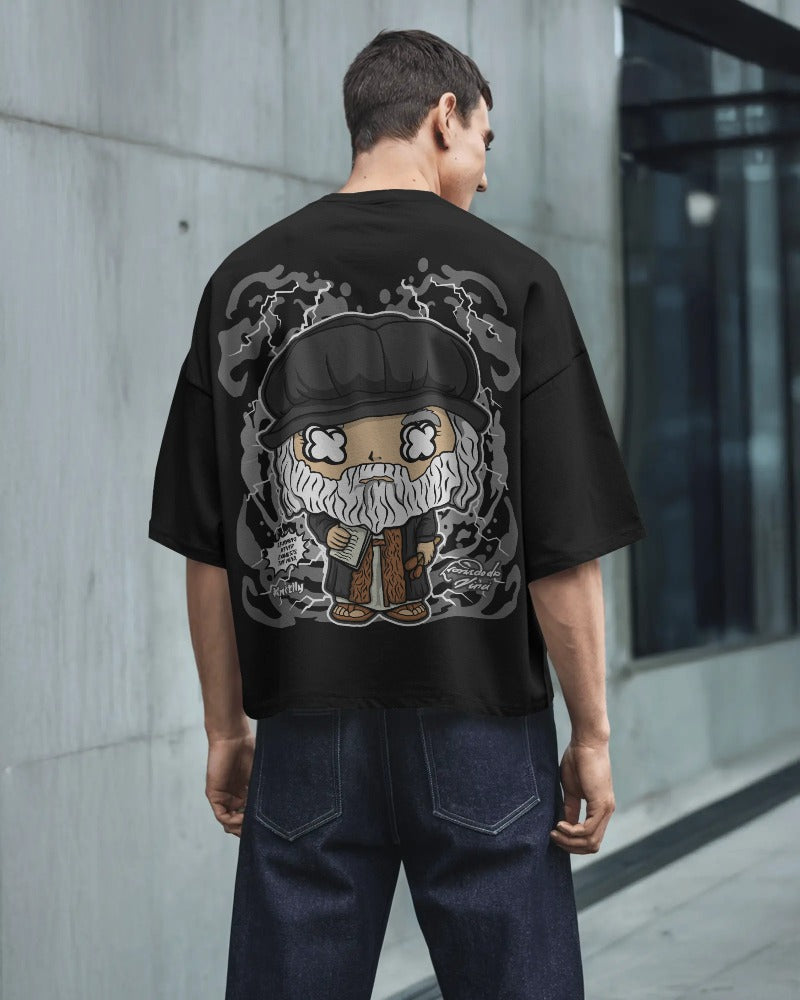 Da Vinci Pop Verse Oversized Tee